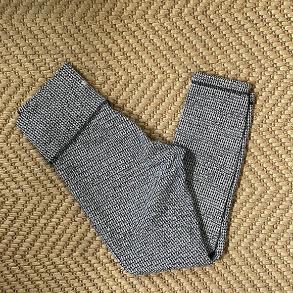 LULULEMON Wunder Under Pant High Waist Yoga Leggings Houndstooth Size 6 - Picture 2 of 14
